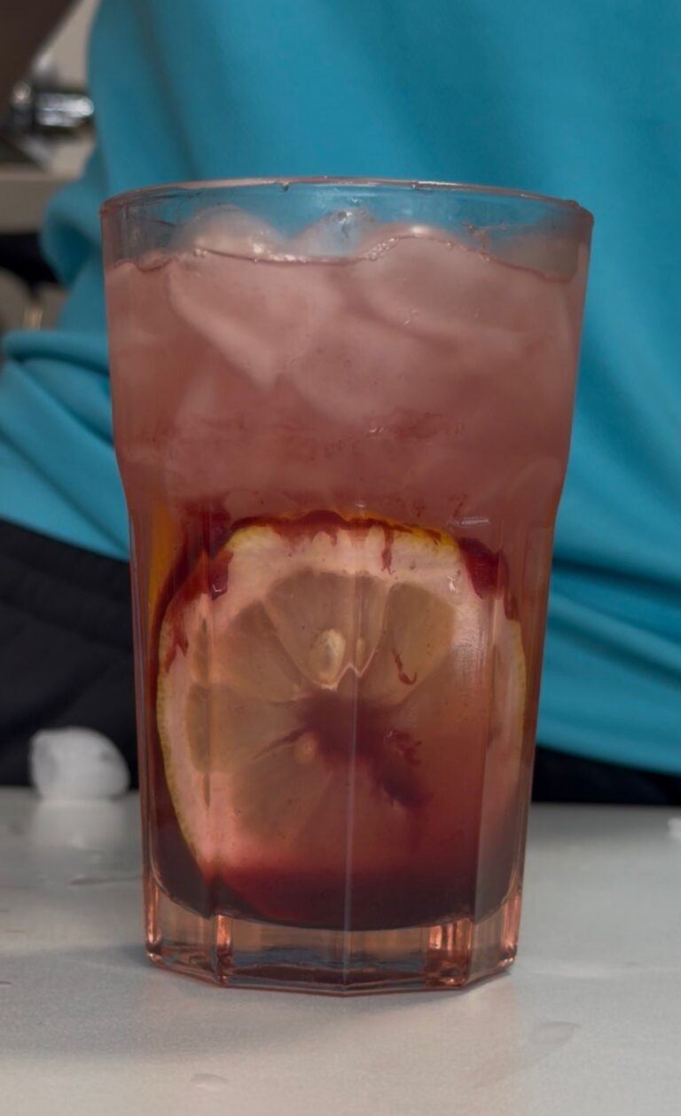 Lemoniada malinowa